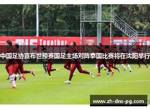中国足协宣布世预赛国足主场对阵泰国比赛将在沈阳举行